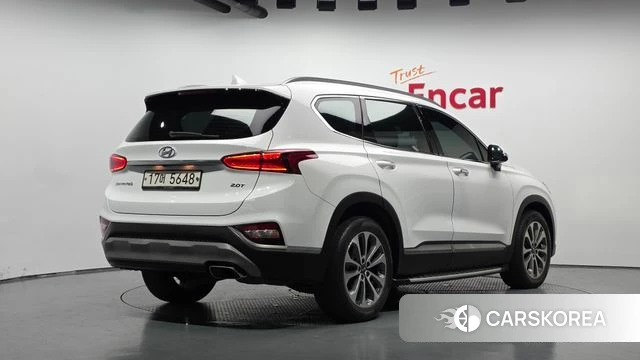 Hyundai Santa Fe TM 2018 Белый из Кореи