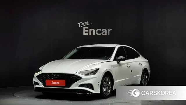 Hyundai Sonata (DN8) 2022 Белый из Кореи