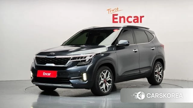 Kia Seltos 2020 Серый из Кореи