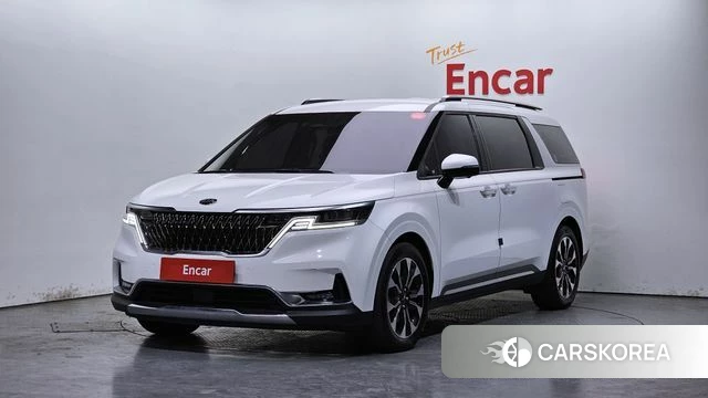 Kia Carnival 4th generation 2021 Белый из Кореи