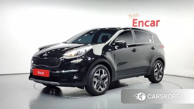 Kia Sportage The Bold 2021 Черный из Кореи