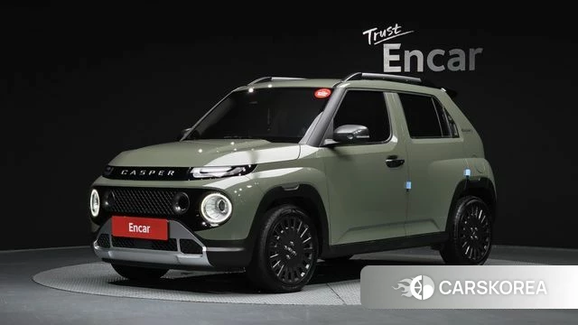 Hyundai Casper 2022 Светло-зеленый из Кореи
