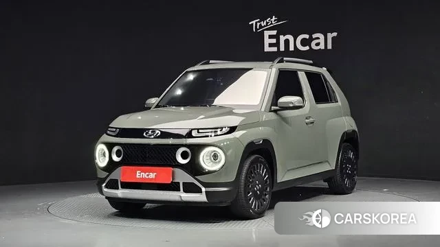 Hyundai Casper 2023 Светло-зеленый из Кореи