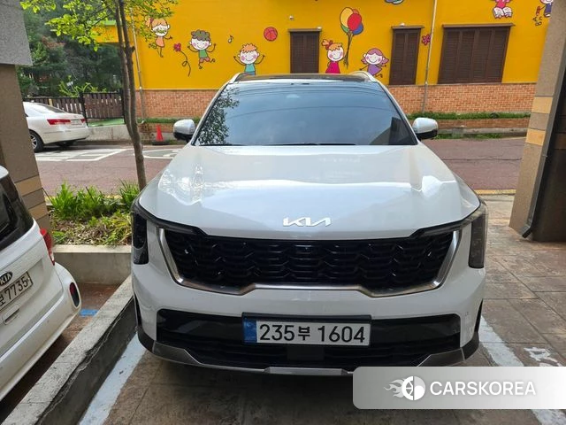 Kia The New Sorento 4th Generation 2025 Белый из Кореи