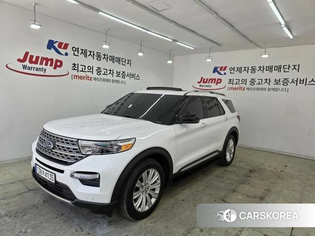 Ford Explorer 6th Generation 2021 Белый из Кореи