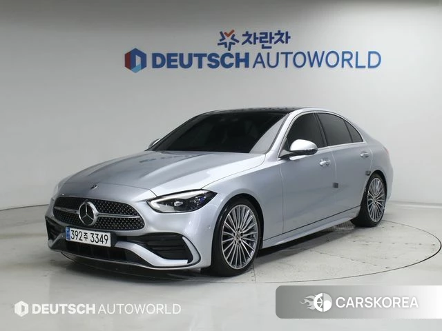 Mercedes-Benz C-Class W206 2023 Серебряный из Кореи