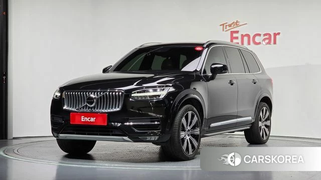 Volvo XC90 second Generation 2019 Черный из Кореи