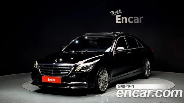 Mercedes-Benz S-Class W222 2020 Черный из Кореи