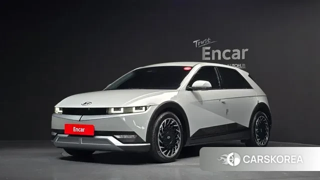 Hyundai Ionic 5 2022 Серебристо-серый из Кореи