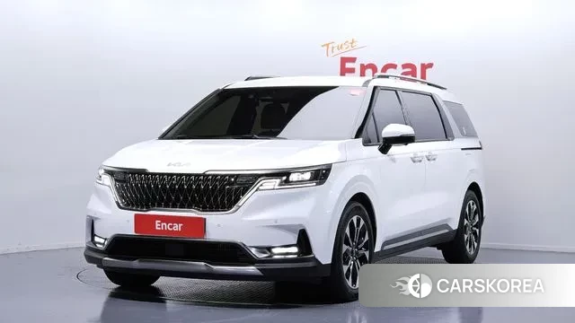 Kia Carnival 4th generation 2021 Белый из Кореи