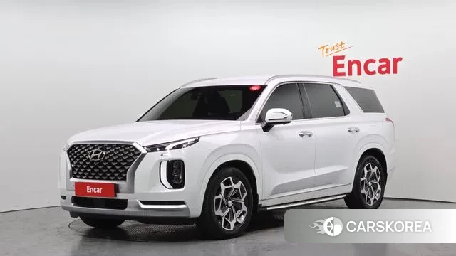 Hyundai Palisade 2021 Белый из Кореи