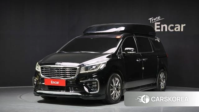 Kia The New Carnival 2018 Черный из Кореи