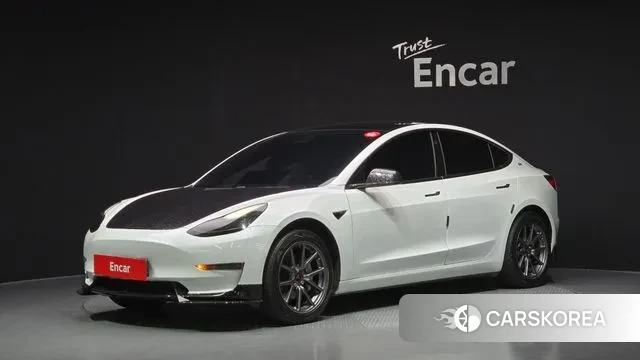 Tesla Model 3 2020 Белый из Кореи