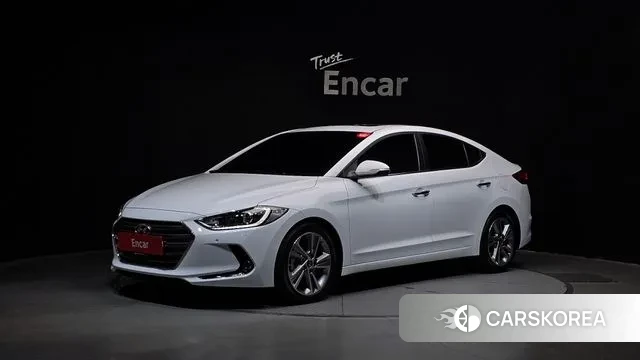 Hyundai Avante AD 2018 Белый из Кореи