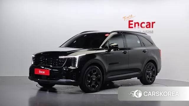 Kia The New Sorento 4th Generation 2023 Черный из Кореи