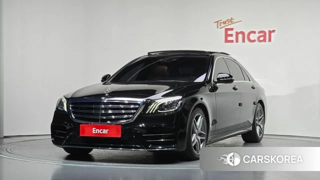Mercedes-Benz S-Class W222 2020 Черный из Кореи