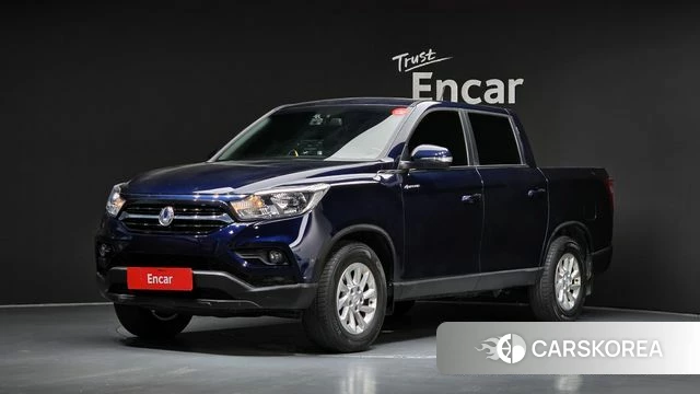 Ssangyong Rexton Sports 2020 Синий из Кореи