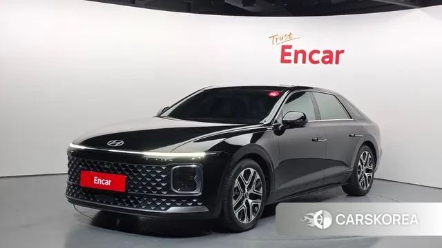 Hyundai Grandeur Hybrid (GN7) 2023 Черный из Кореи