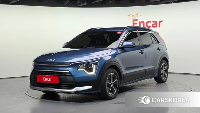 Kia Di Ol Nu Niro 2022 Синий из Кореи