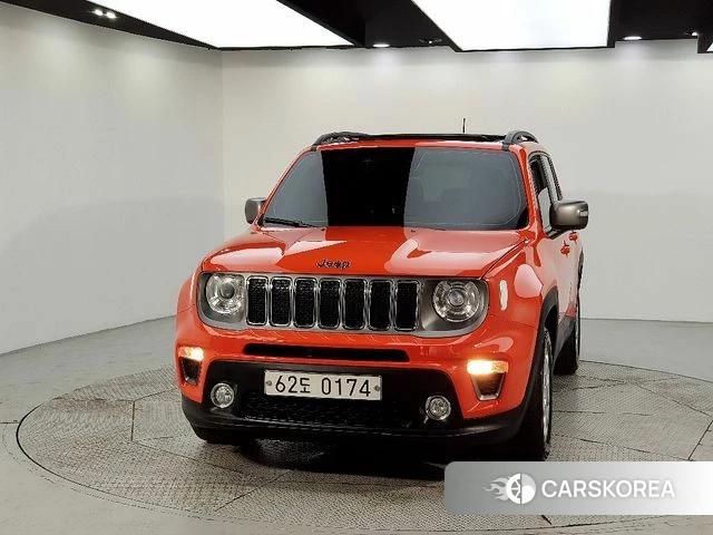 Jeep Renegade 2019 Оранжевый из Кореи