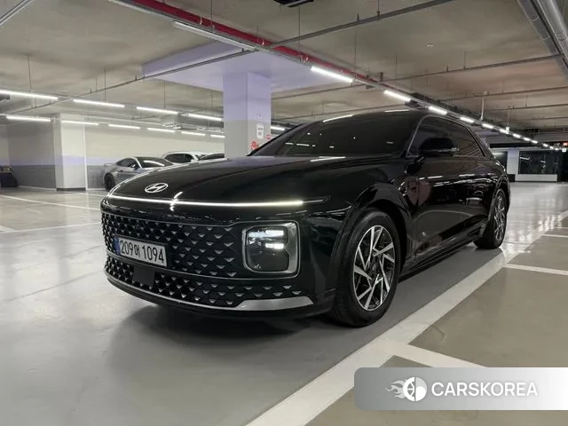 Hyundai Grandeur Hybrid (GN7) 2023 Черный из Кореи