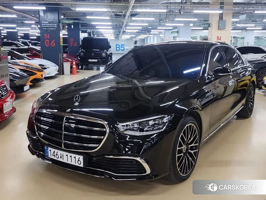 Mercedes-Benz S-Class W223 2021 Черный из Кореи