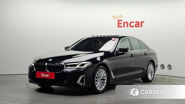 BMW 5 Series (G30) 2021 Черный из Кореи