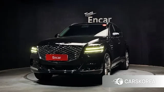 Genesis GV80 2022 Черный из Кореи