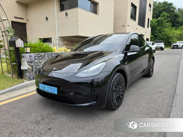 Tesla Model Y 2023 Черный из Кореи
