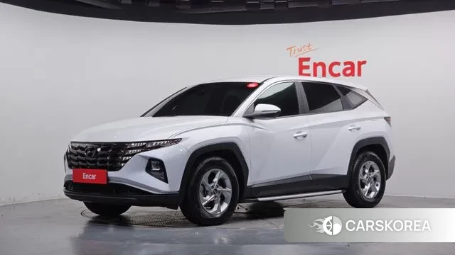 Hyundai Tucson (NX4) 2021 Белый из Кореи