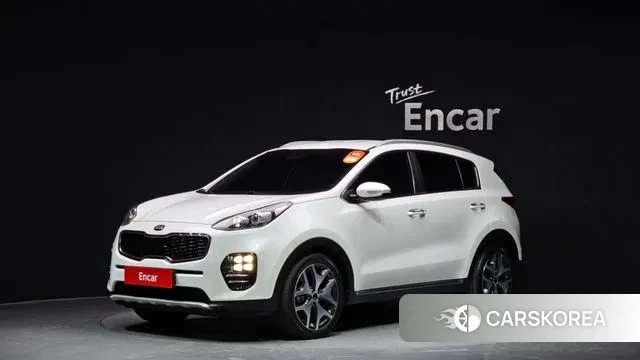 Kia Sportage 4th Generation 2018 Белый из Кореи