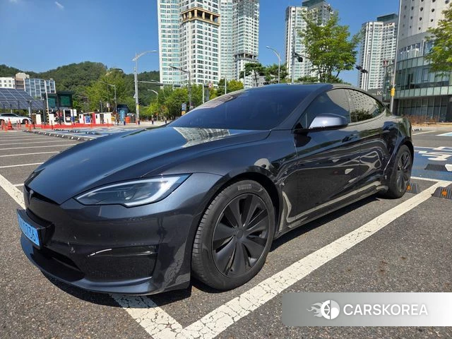 Tesla Model S 2023 Серый из Кореи