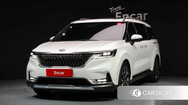 Kia Carnival 4th generation 2021 Белый из Кореи