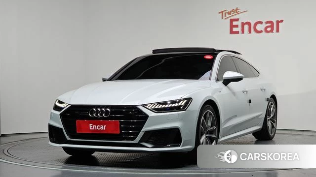 Audi A7 (4K) 2020 Белый из Кореи