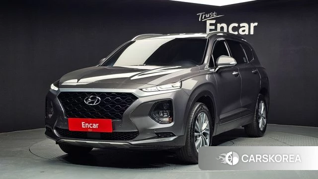 Hyundai Santa Fe TM 2018 Серый из Кореи