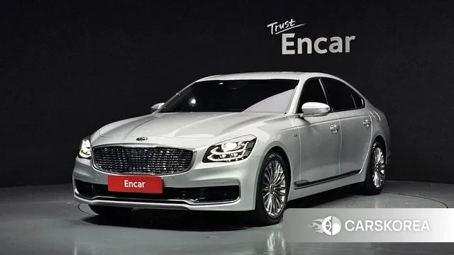 Kia More K9 2018 Серебряный из Кореи