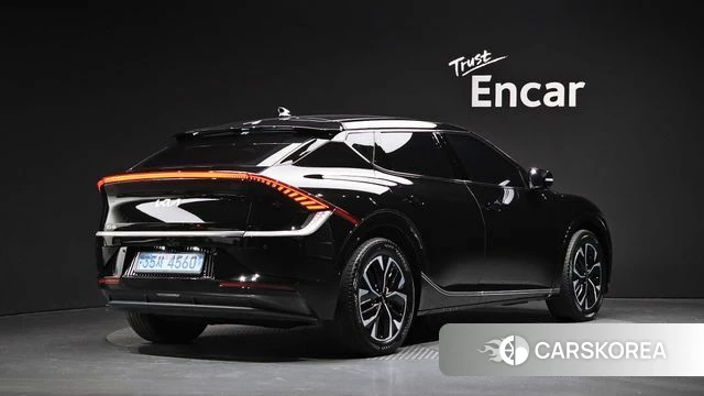Kia EV6 2023 Черный из Кореи