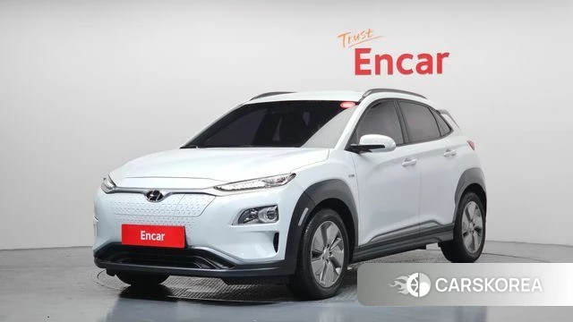 Hyundai Kona Electric 2020 Белый из Кореи