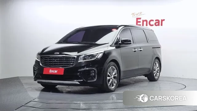 Kia The New Carnival 2018 Черный из Кореи