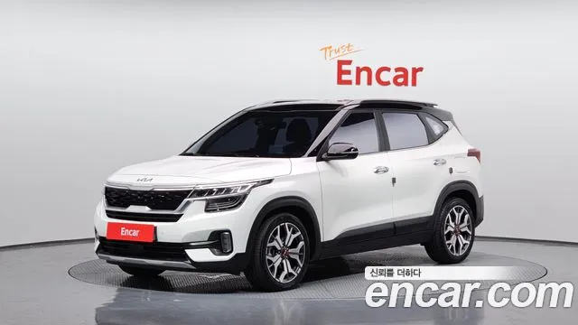 Kia Seltos 2022 Белый из Кореи