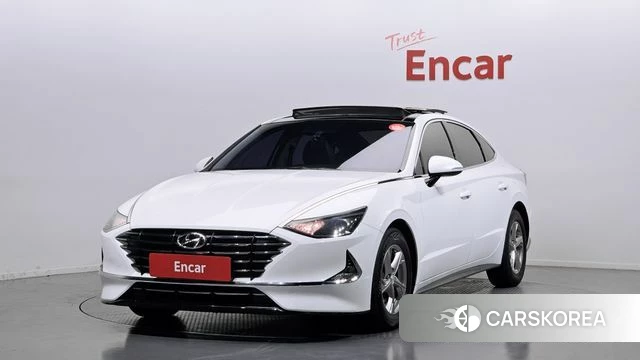 Hyundai Sonata (DN8) 2019 Белый из Кореи