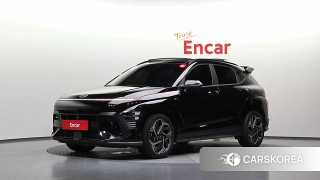 Hyundai Kona (SX2) 2024 Черный из Кореи