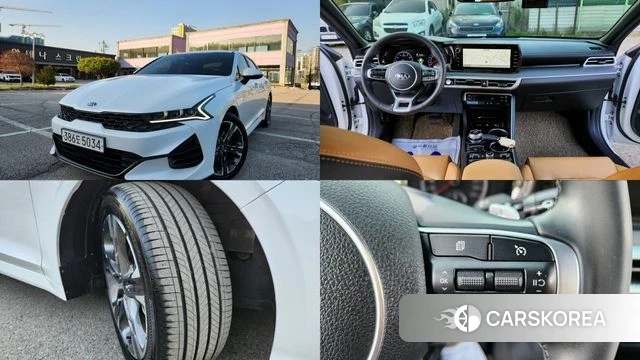 Kia K5 3rd generation 2021 Белый из Кореи