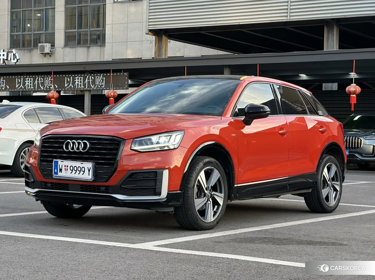 Audi Q2L 2020 Оранжевый из Китая