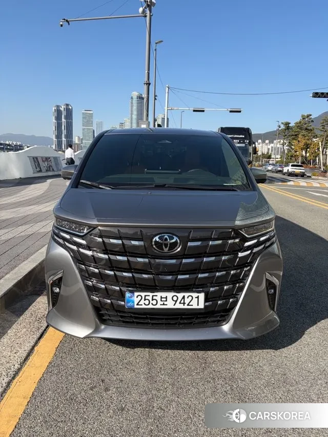 Toyota Alphard 4th Generation 2024 Серый из Кореи