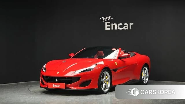 Ferrari Portofino 2019 Красный из Кореи