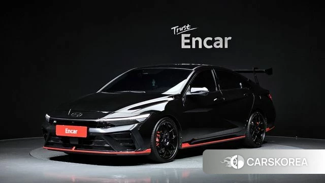 Hyundai The New Avante (CN7) 2025 Черный из Кореи
