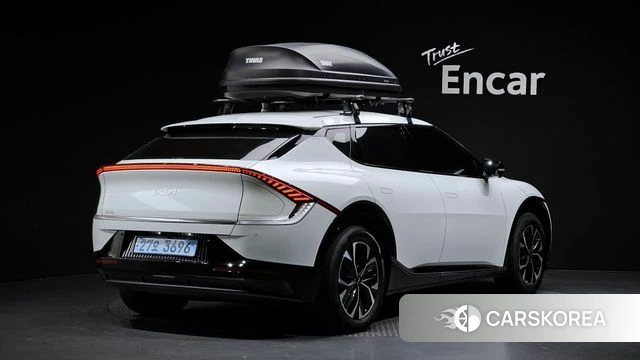 Kia EV6 2023 Белый из Кореи