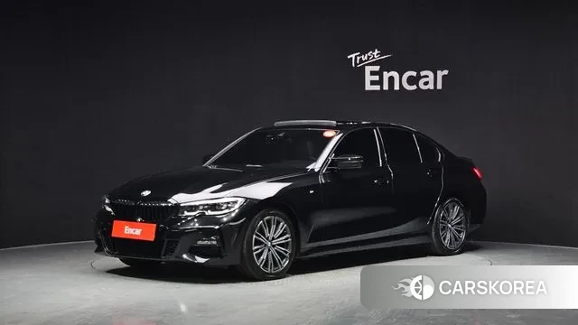 BMW 3 Series (G20) 2021 Черный из Кореи