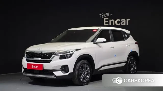 Kia Seltos 2021 Белый из Кореи